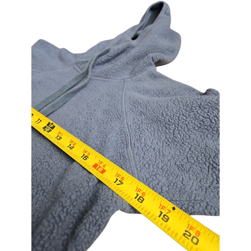 Alo Yoga Womens Sherpa Hoodie Pullover Blue W4326R Size Small S - Picture 12 of 12